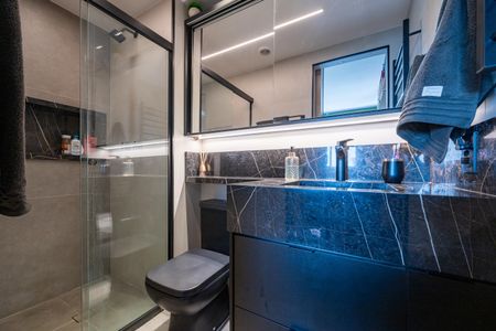 Studio à venda com 29m², 1 quarto e sem vagaBanheiro da Suíte