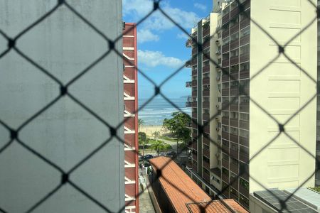 Vista da Sala de apartamento para alugar com 2 quartos, 86m² em Boqueirão, Santos