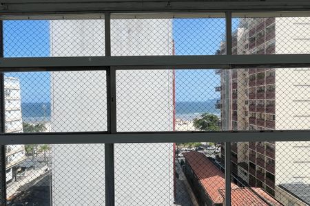 Vista da Sala de apartamento para alugar com 2 quartos, 86m² em Boqueirão, Santos