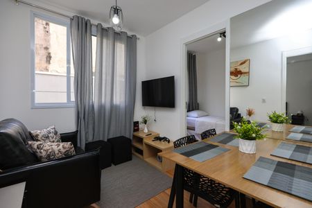 Sala de apartamento para alugar com 2 quartos, 36m² em Morumbi, São Paulo