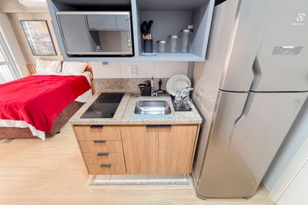 Studio para alugar com 30m², 1 quarto e sem vagaCozinha