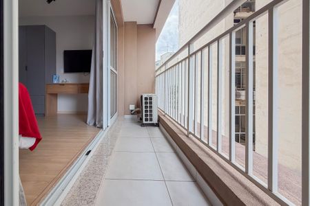 Studio para alugar com 30m², 1 quarto e sem vagaVaranda