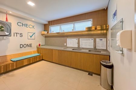 Studio para alugar com 30m², 1 quarto e sem vagaLavanderia