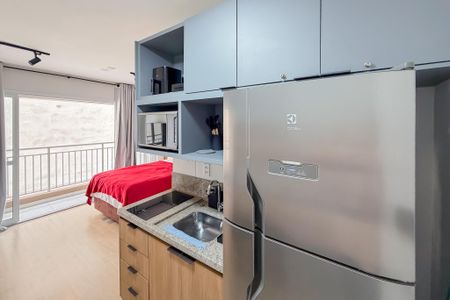 Studio para alugar com 30m², 1 quarto e sem vagaCozinha