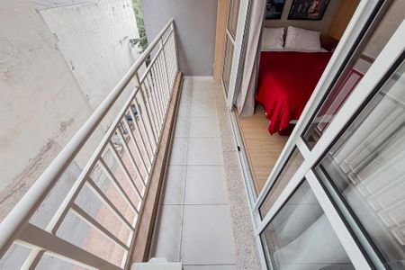 Studio para alugar com 30m², 1 quarto e sem vagaVaranda