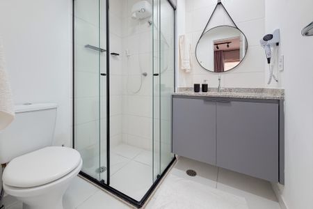 Studio para alugar com 30m², 1 quarto e sem vagaBanheiro