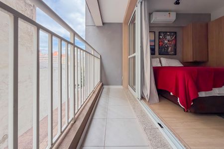 Studio para alugar com 30m², 1 quarto e sem vagaVaranda