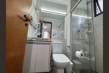 Apartamento à venda com 78m², 3 quartos e 2 vagasBanheiro suite 
