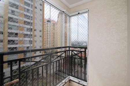 Varanda da Sala de apartamento para alugar com 2 quartos, 52m² em Ponte Grande, Guarulhos
