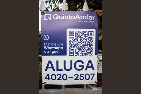 Casa para alugar com 65m², 2 quartos e 2 vagasFachada - placa instalada AIRL 45
