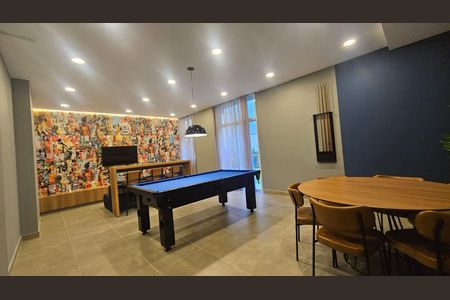 Apartamento à venda com 40m², 2 quartos e sem vagaÁrea comum - Salão de jogos