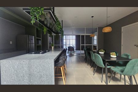 Apartamento à venda com 40m², 2 quartos e sem vagaÁrea comum - Área Gourmet