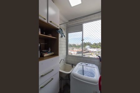 Apartamento para alugar com 44m², 2 quartos e sem vagaCozinha integrada com a área de serviço