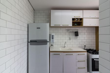 Apartamento para alugar com 44m², 2 quartos e sem vagaCozinha integrada com a área de serviço