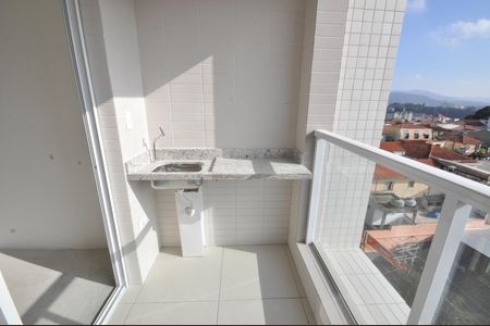 Sacada Gourmet de apartamento à venda com 2 quartos, 52m² em Vila Mazzei, São Paulo
