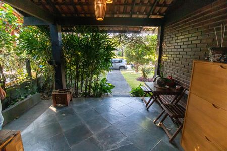 Varanda da Sala de casa de condomínio à venda com 4 quartos, 240m² em Várzea das Moças, Niterói