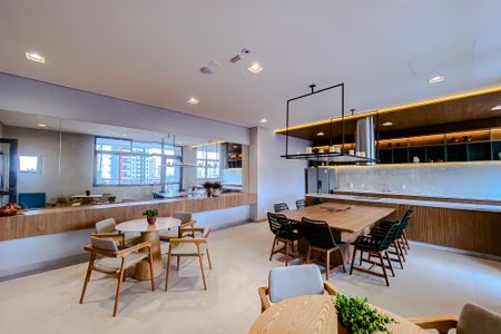 Apartamento para alugar com 40m², 2 quartos e sem vaga Apartamento para alugar com 40m², 2 quartos e sem vagaÁrea comum - Salão de festas