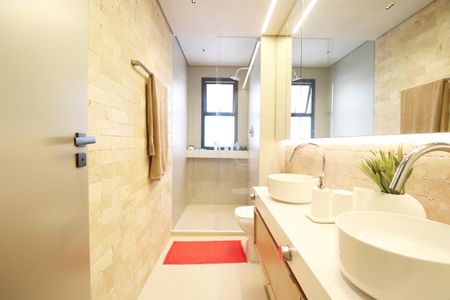 Apartamento para alugar com 106m², 3 quartos e 2 vagasBanheiro do Quarto 3