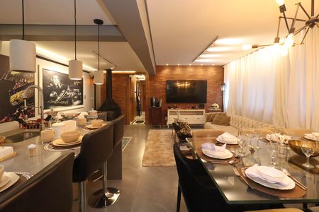Sala/Cozinha de apartamento à venda com 3 quartos, 110m² em Cerqueira César, São Paulo