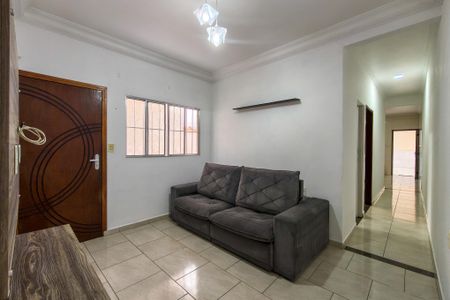 Sala de casa para alugar com 2 quartos, 124m² em Parque das Americas, Praia Grande