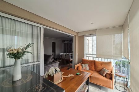 Varanda gourmet de apartamento à venda com 3 quartos, 128m² em Nova Petrópolis, São Bernardo do Campo