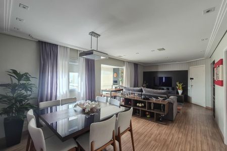 Sala de apartamento à venda com 3 quartos, 128m² em Nova Petrópolis, São Bernardo do Campo