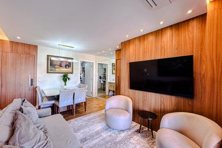 Sala de apartamento à venda com 3 quartos, 95m² em Vila Regente Feijó, São Paulo