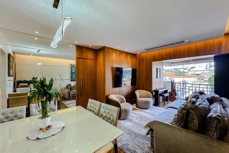 Sala de apartamento à venda com 3 quartos, 95m² em Vila Regente Feijó, São Paulo