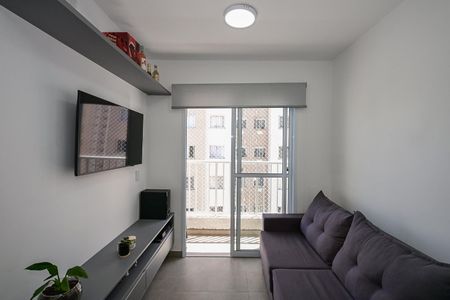 Sala de apartamento para alugar com 2 quartos, 38m² em Paraíso do Morumbi, São Paulo