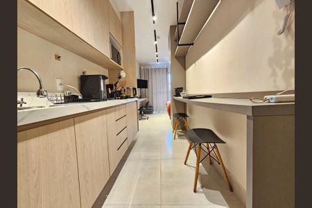 Studio para alugar com 32m², 1 quarto e sem vagaCozinha
