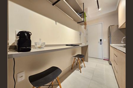 Studio para alugar com 32m², 1 quarto e sem vagaCozinha