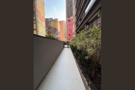 Studio para alugar com 27m², 1 quarto e sem vagaespaço pet/jardim