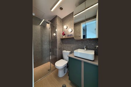 Studio para alugar com 27m², 1 quarto e sem vagaBanheiro