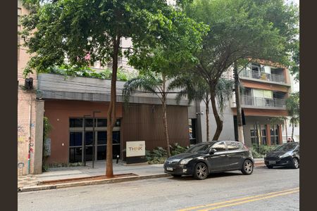 Studio para alugar com 27m², 1 quarto e sem vagaFachada