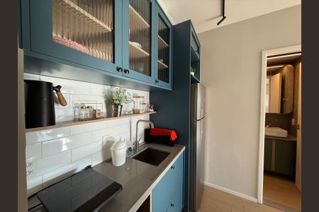 Studio para alugar com 27m², 1 quarto e sem vagaCozinha