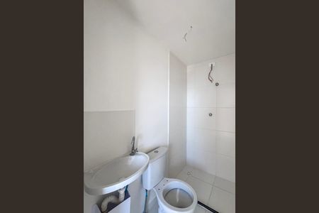 Banheiro de apartamento à venda com 1 quarto, 17m² em Vila Dom Pedro I, São Paulo
