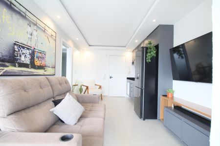 Sala/Cozinha de apartamento para alugar com 1 quarto, 39m² em Panamby, São Paulo