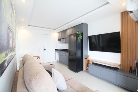 Sala/Cozinha de apartamento para alugar com 1 quarto, 39m² em Panamby, São Paulo