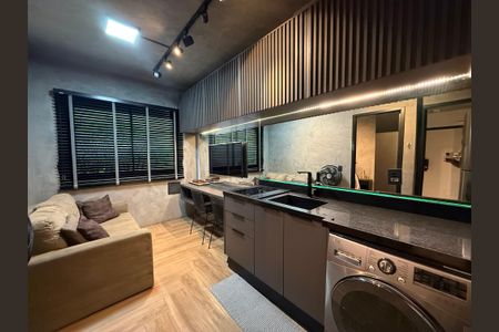 Studio à venda com 25m², 1 quarto e sem vagaSala/Cozinha