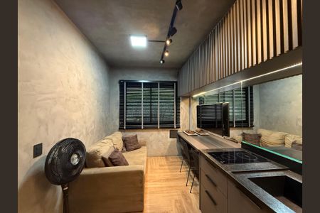 Studio à venda com 25m², 1 quarto e sem vagaSala/Cozinha
