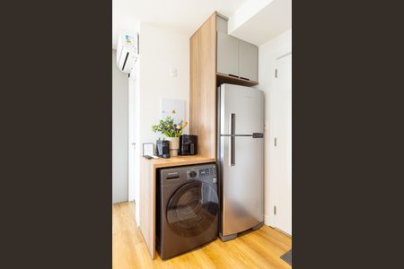 Studio para alugar com 24m², 1 quarto e sem vaga Studio para alugar com 24m², 1 quarto e sem vagaCozinha