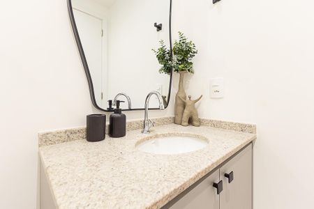 Studio para alugar com 24m², 1 quarto e sem vaga Studio para alugar com 24m², 1 quarto e sem vagaBanheiro
