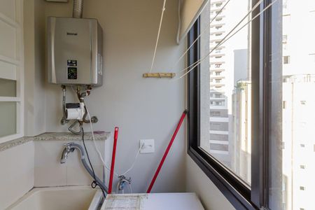 Área de Serviço de apartamento à venda com 1 quarto, 45m² em Vila Olímpia, São Paulo