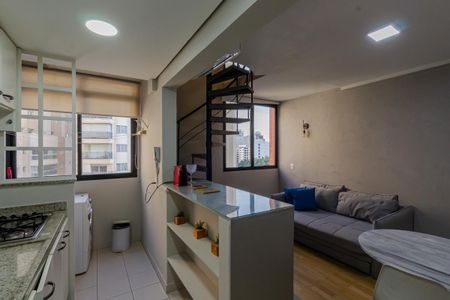 Apartamento para alugar com 45m², 1 quarto e 1 vagaCoznha