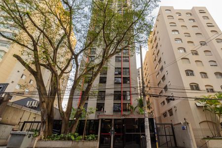 Apartamento para alugar com 45m², 1 quarto e 1 vagaFachada