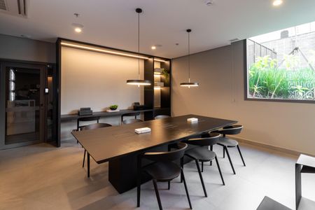 Studio para alugar com 25m², 1 quarto e sem vaga Studio para alugar com 25m², 1 quarto e sem vagaCoworking