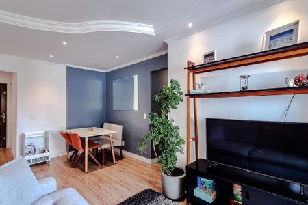 Sala de apartamento à venda com 3 quartos, 72m² em Vila Hamburguesa, São Paulo