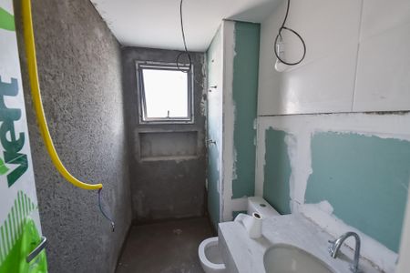 Apartamento à venda com 118m², 3 quartos e 2 vagasBanheiro da suíte 3