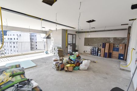 Sala/cozinha de apartamento à venda com 3 quartos, 118m² em Vila Mariana, São Paulo
