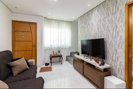 Sala de Estar de casa de condomínio à venda com 2 quartos, 67m² em Vila Aurora (zona Norte), São Paulo